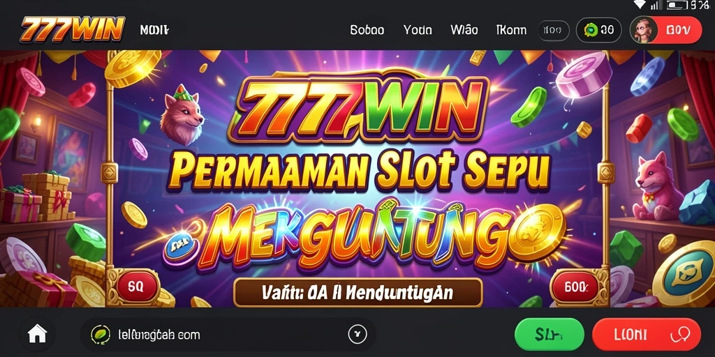 Tangkapan layar gameplay menampilkan keseruan permainan Slot 777WIN.