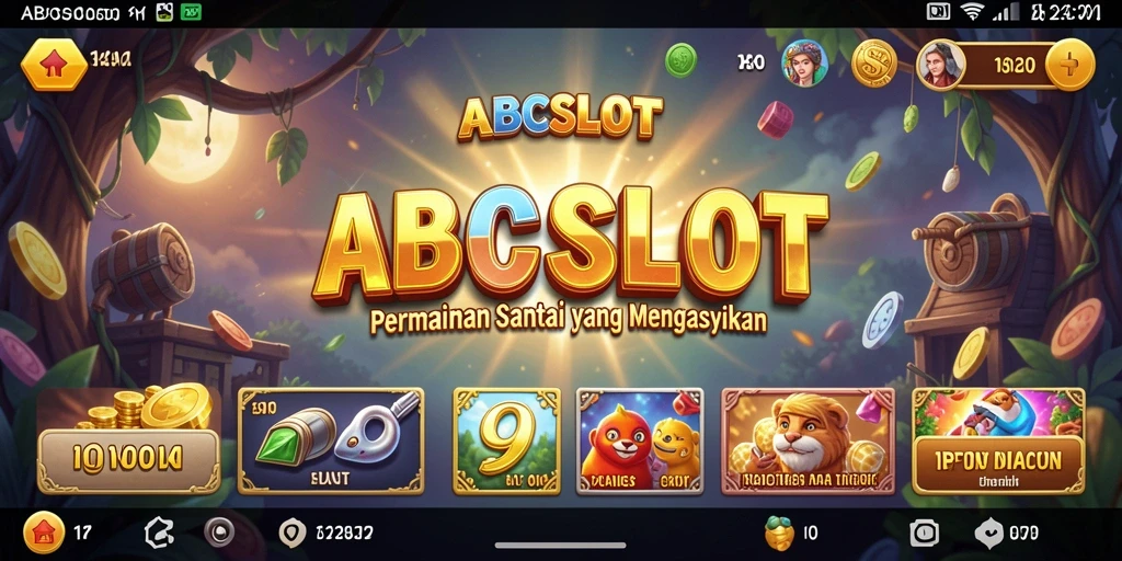 Tampilan gameplay menarik dari ABCSLOT dengan grafik memukau.