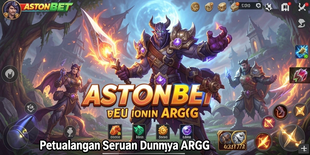 Tampilan gameplay ARPG yang mendebarkan dan memukau.