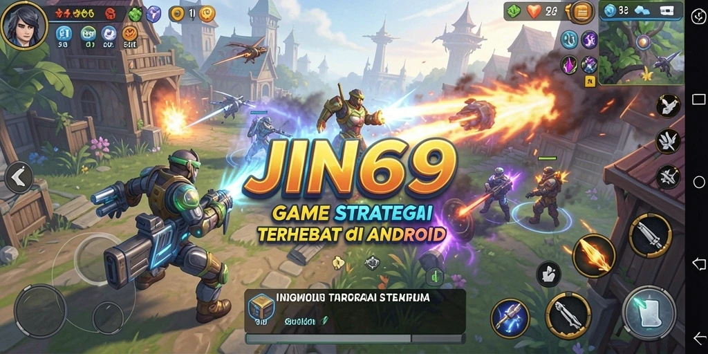 Tampilan gameplay menarik dari JIN69 dengan elemen strategi.