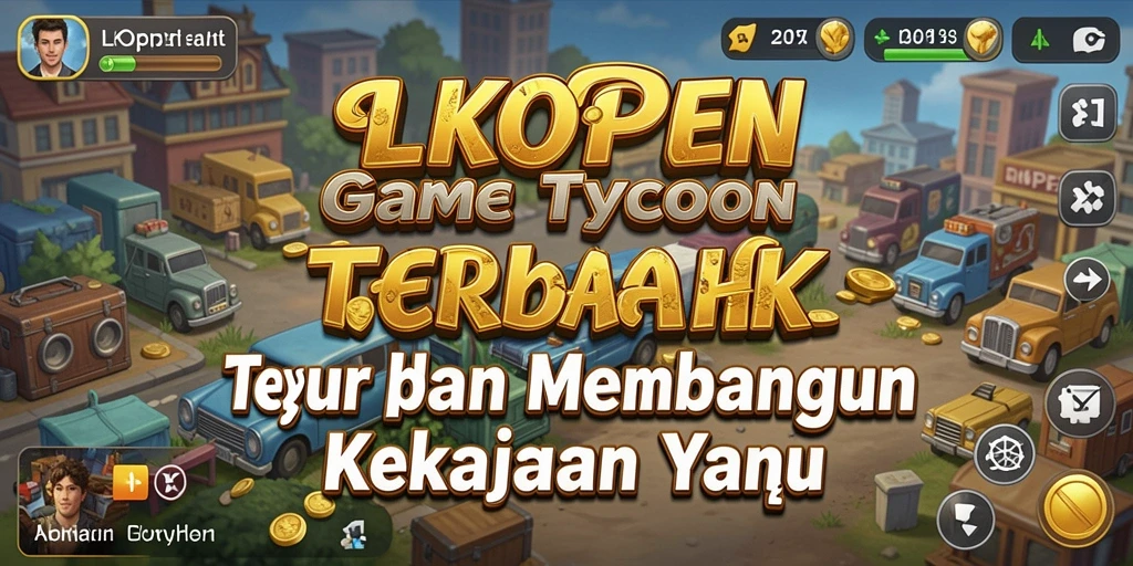 Tampilan gameplay LKOPEN yang menarik dan penuh strategi Tycoon.