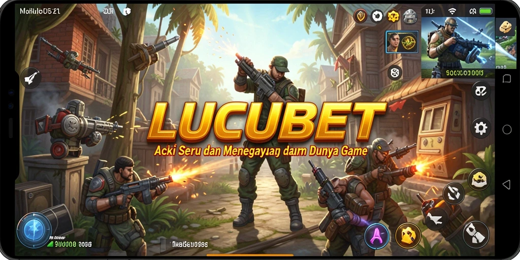 Tampilan menarik dari gameplay LUCUBET yang penuh aksi.