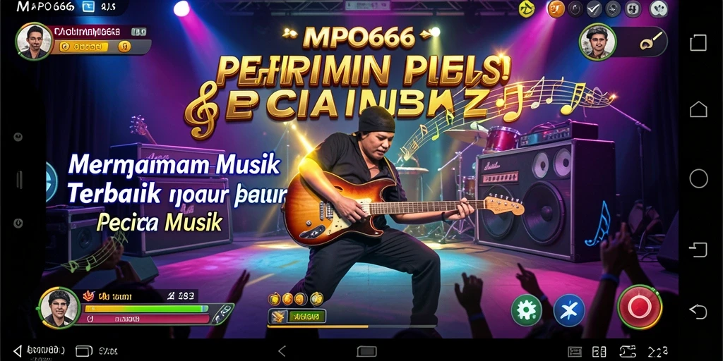 Screenshot MPO666 menampilkan pemain menikmati permainan musik yang seru.