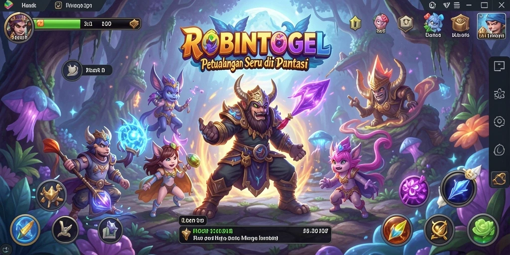 Gameplay seru dari ROBINTOGEL di dunia petualangan yang menakjubkan.
