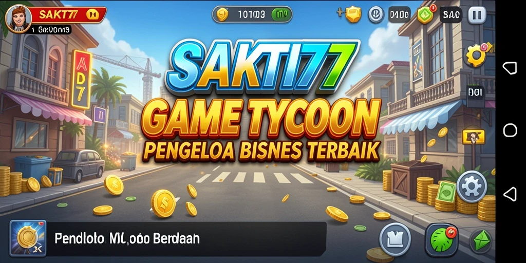 Tampilan gameplay SAKTI77 yang seru dan penuh strategi.