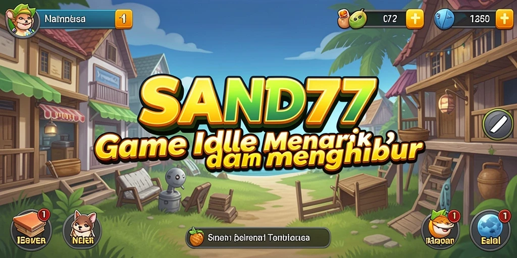 Tampilan gameplay SAND77 yang menarik dan interaktif.