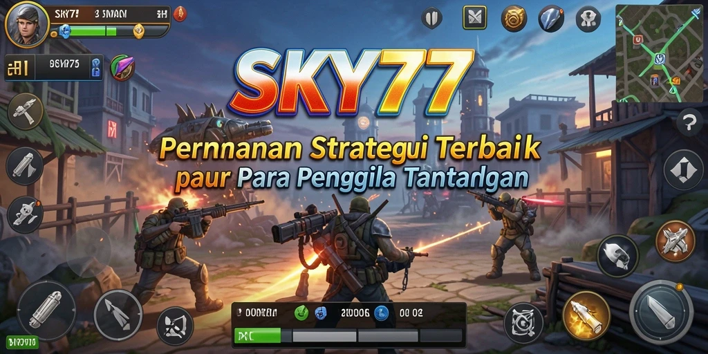 Tampilan gameplay menegangkan di SKY77 dengan aksi strategi yang mendebarkan.