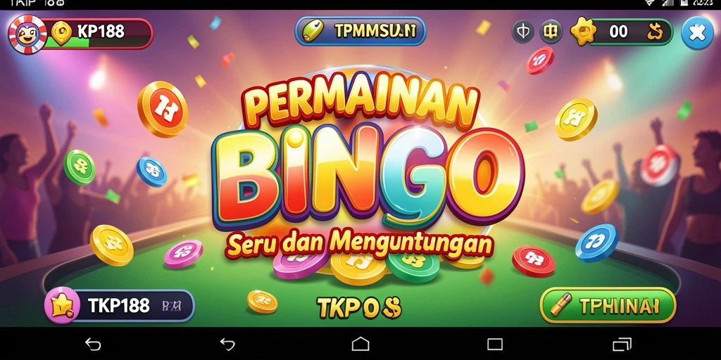 Gameplay seru TKP188 dengan suasana Bingo yang mengasyikkan.