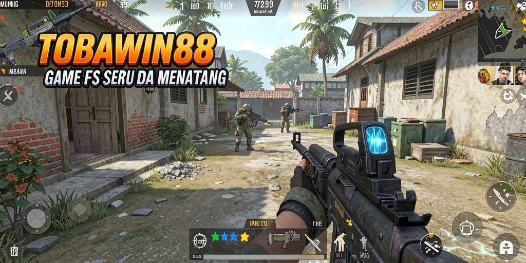 Tampilan menegangkan dari gameplay <strong>TOBAWIN88</strong> yang penuh aksi.